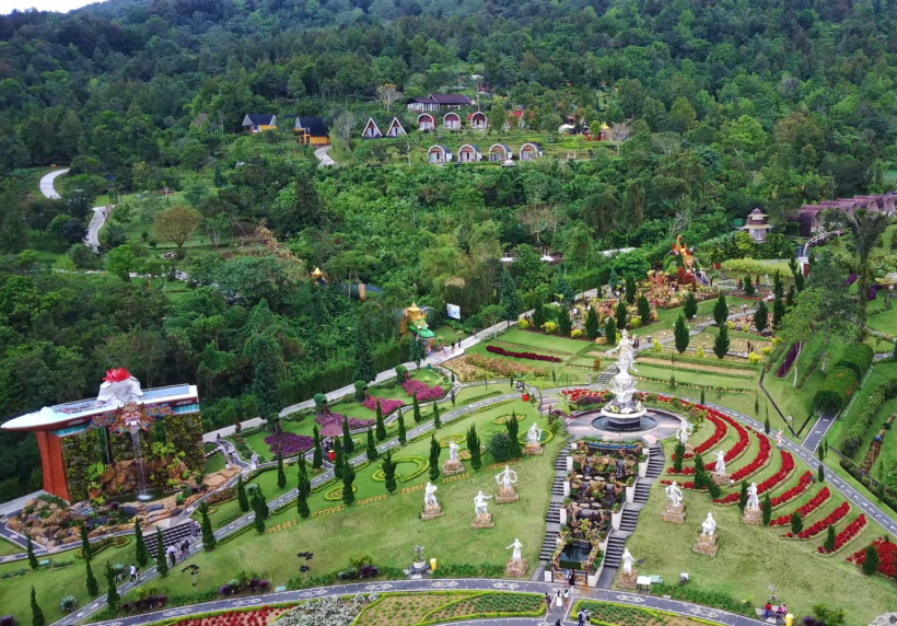 Eksplor Keindahan Alam Keren The Bloom Garden Bedugul
